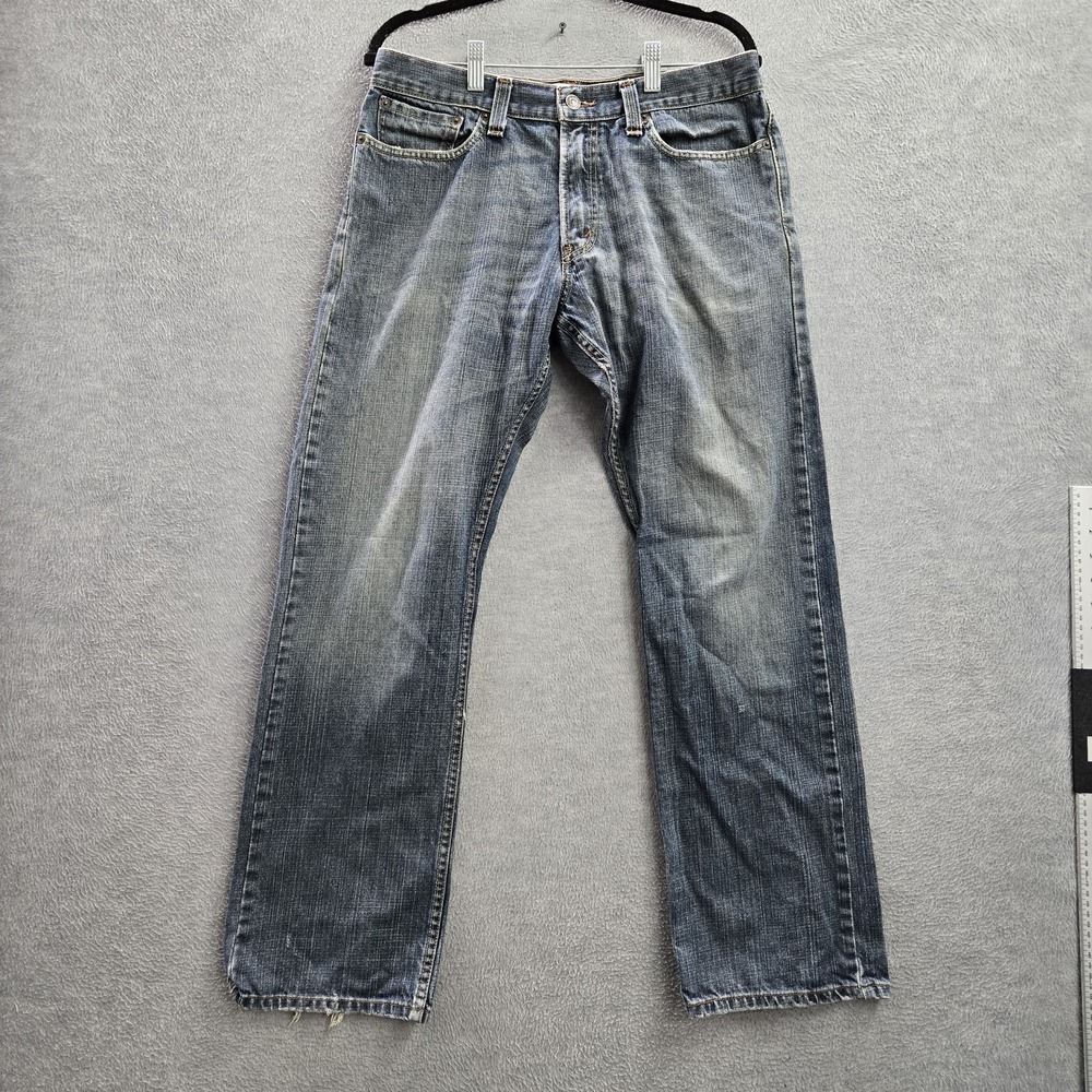 Levi's‎ 514 Men Jeans 33X30 Blue Denim Straight Fit 29" Inseam Y2K